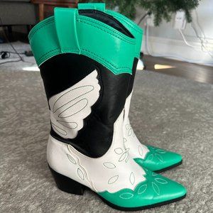 ASOS Cowboy Boots Size 7 Perfect Condition